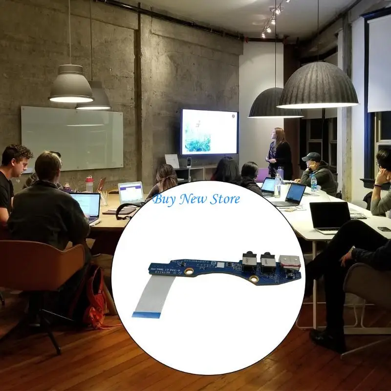 

20CE Laptop USB Board Replacement with Flat Cable Board Adapter for Pavilion 15DC