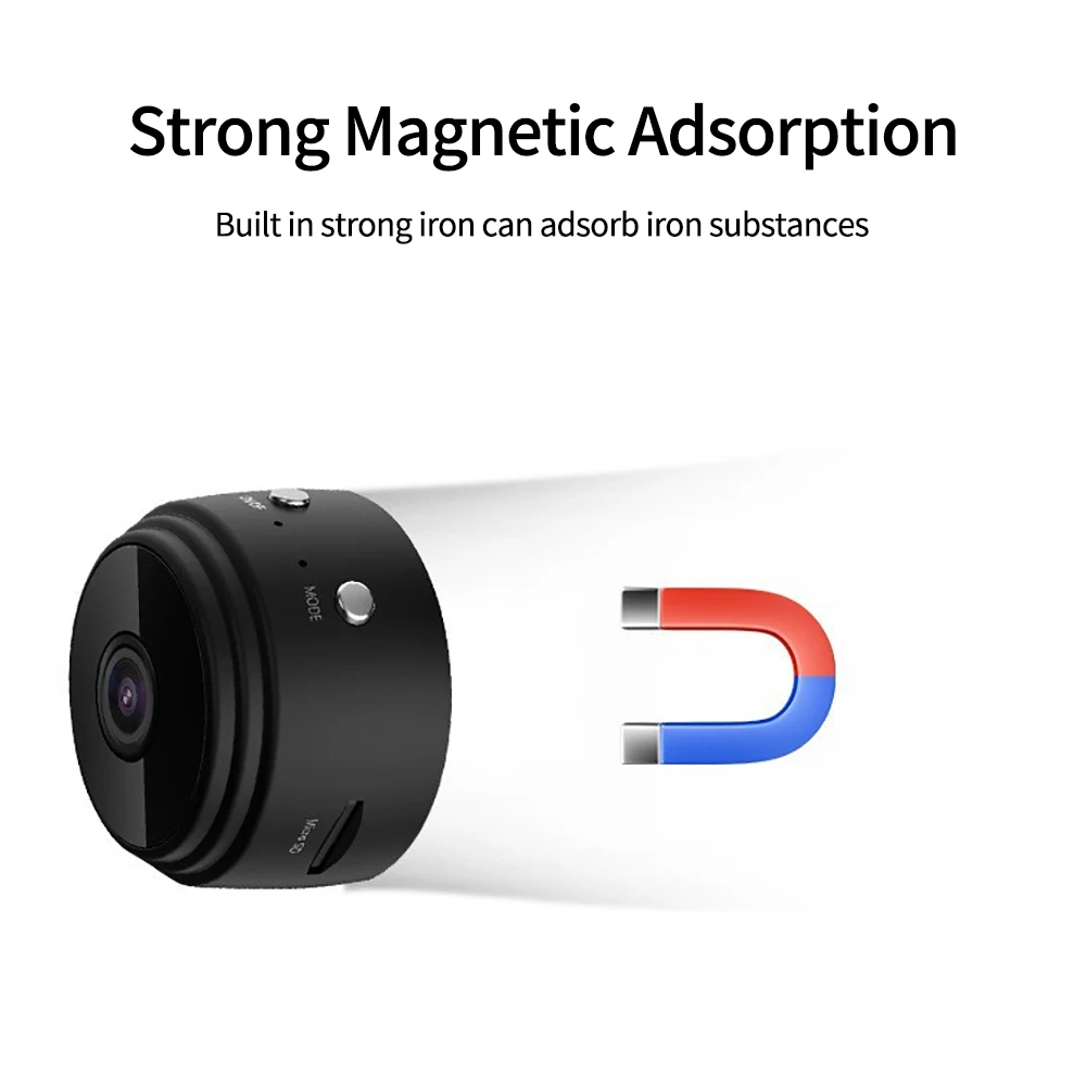 A9 Wifi Mini กล้อง 1080P การตรวจสอบความปลอดภัยไร้สาย Night Vision การเฝ้าระวังวิดีโอ Smart Home Mini DV Cam HD กล้อง