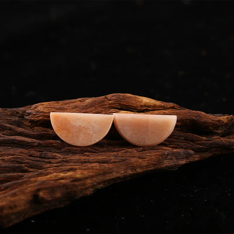 B&F Red AventurineEarring Beads for Jewelry Making, Handmade Natural stones beads, Stones for jewelry Making Supplies