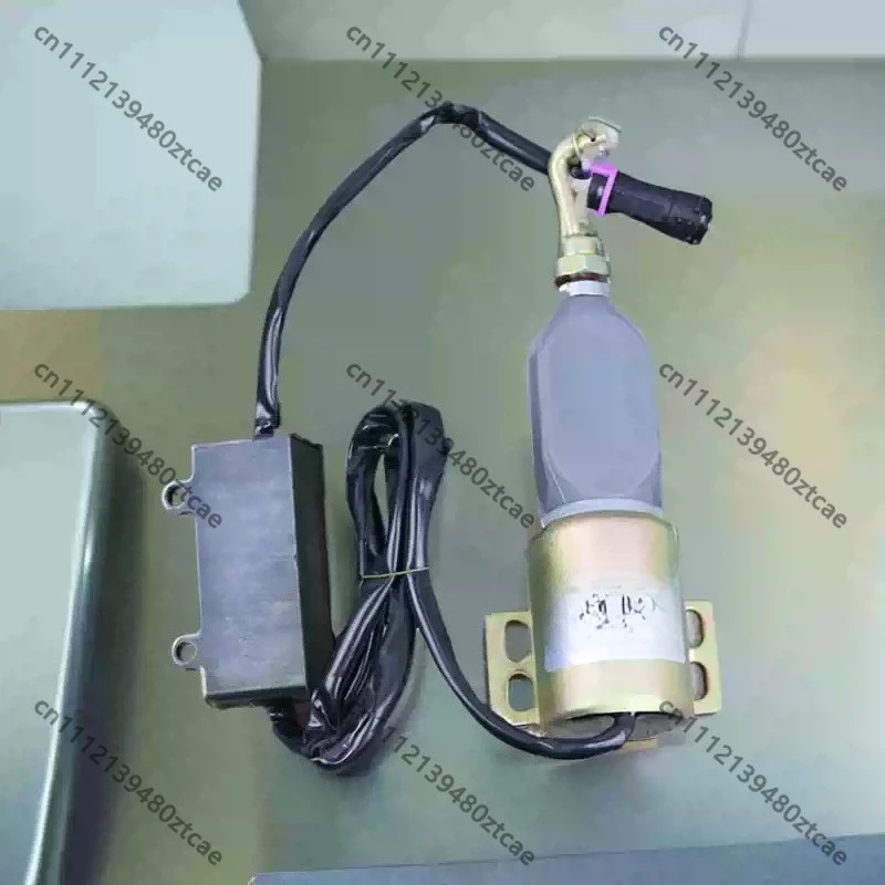 Flameout Stop Electromagnet Fuel Cut Solenoid Valve SD-003A2 Engine Shutdown Switch Engineering Machinery Replacement Parts