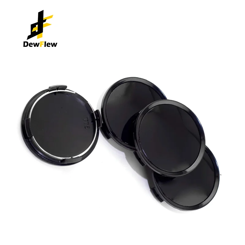 DewFlew 2/4Pcs Outer 74mm/2.91" Inner 69.5mm/2.74" Hub Caps For 2003-2019 S Class 2003-2017 SL Class #A1714000125 #171-400-01-25