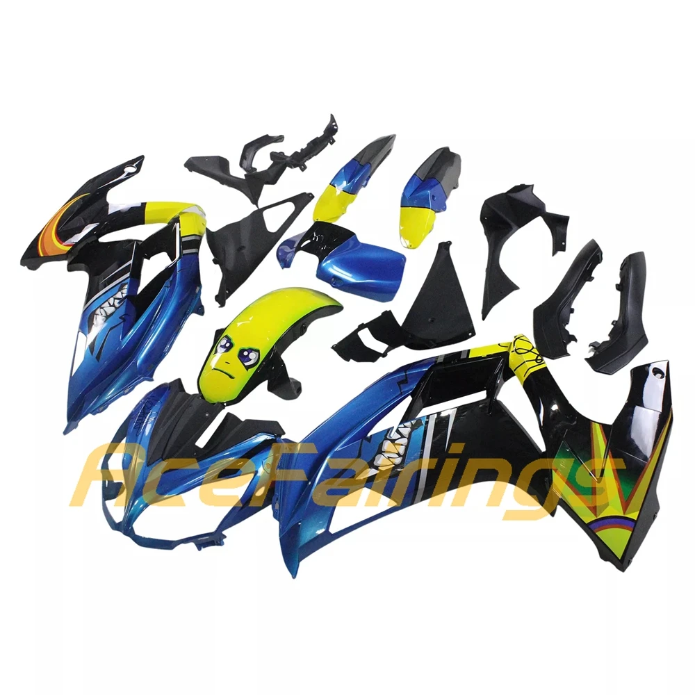 For 2012-2016 Kawasaki Ninja650 ER-6F Easy Install ABS Injection Body Work Fairings 12-16 Ninja 650 Fairing Kit