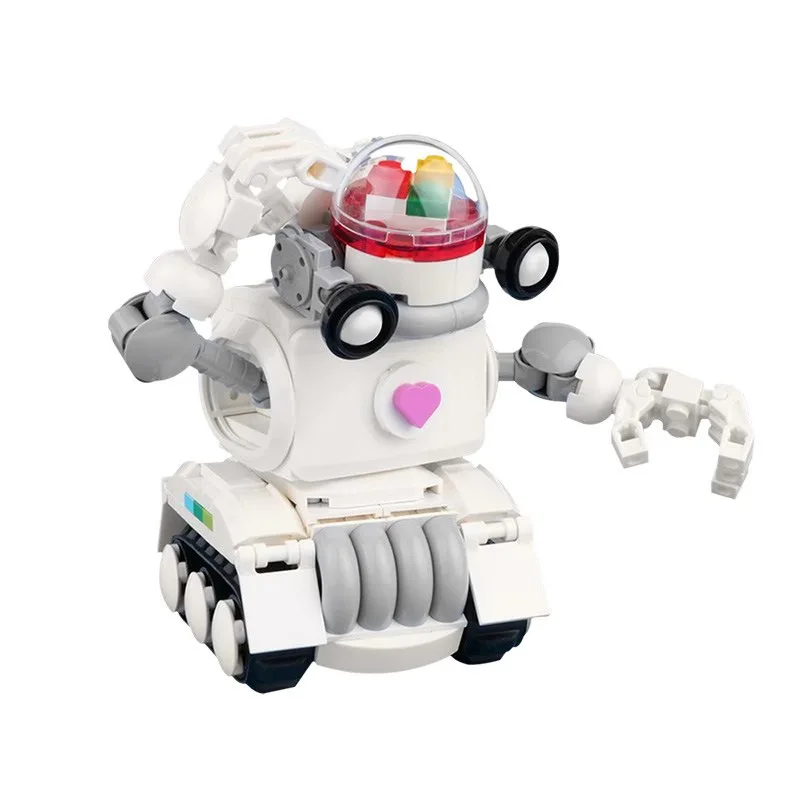 MOC WUBAO-décennie s de Construction de Robot, Machine à Beurre, Briques Mecha, Modèle Créatif, Décor pour Enfants et Adultes, Cadeau d'Anniversaire