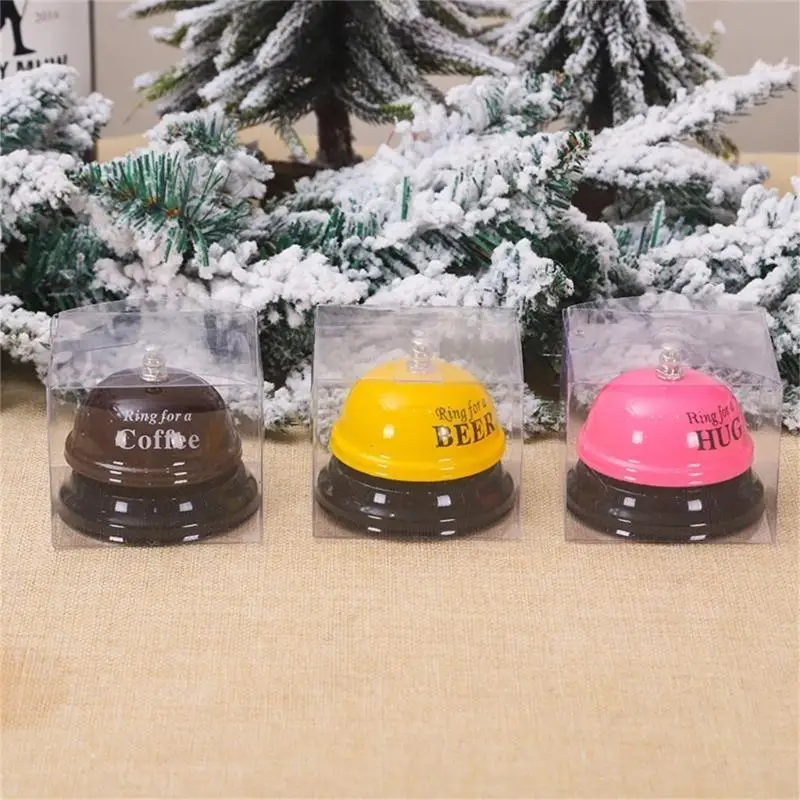 Set of 3 Creative Reminder Bells Desk Calls Bells Kitchen Bells Service Bells for Hotel Restaurant Kitchen Shop School 
