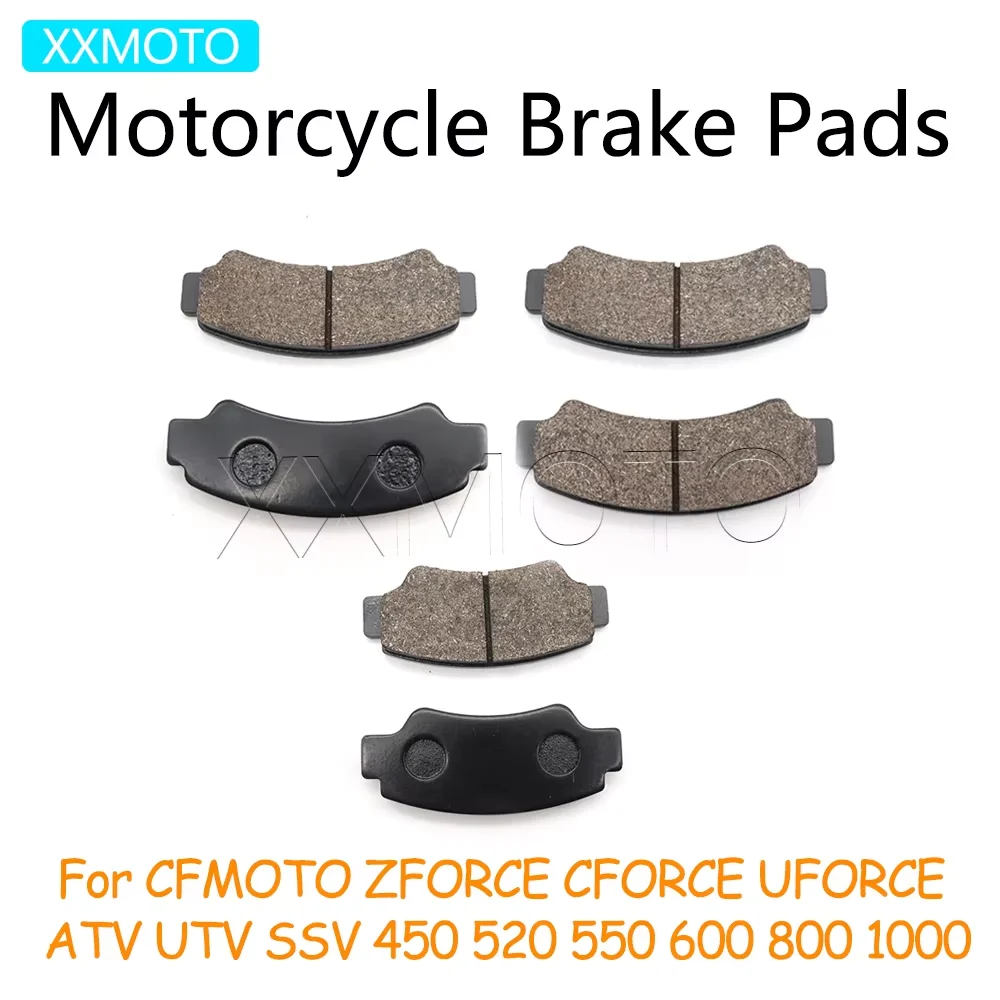 

For CFMOTO ZFORCE UFORCE CFORCE ATV UTV SSV 450 520 550 600 800 1000 Motorcycle Front Rear Brake Pads