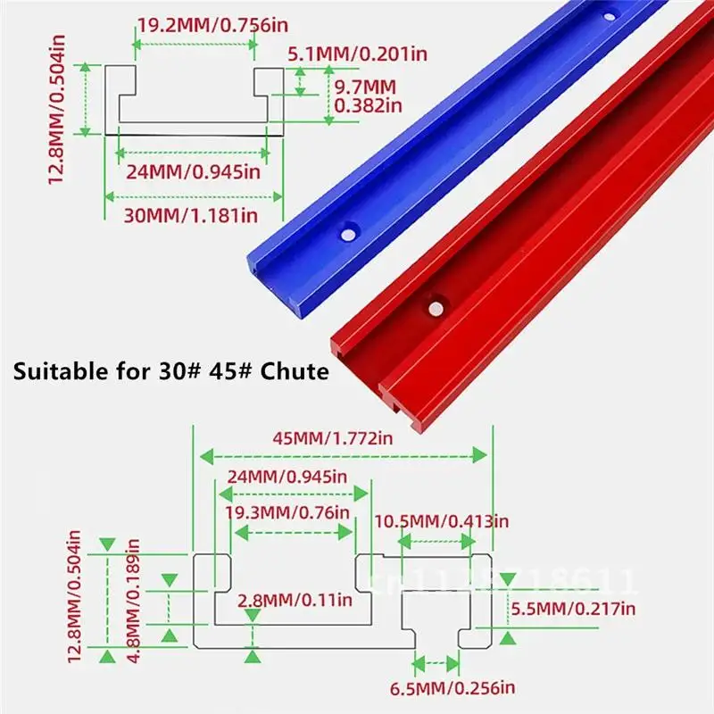 Woodworking Desktop Fixed clamp Jig T-Track Hold Down Clamp T-Slots Clamping Blocks Platen Carpenter Woodworking Tools In Stock