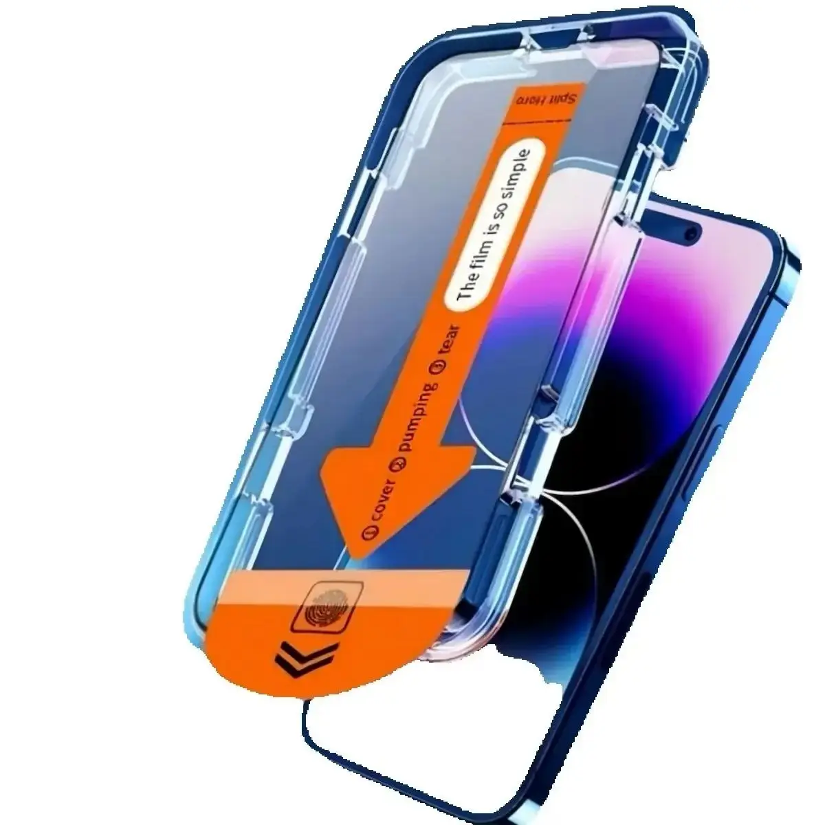 5 قطع واقي شاشة من الزجاج المقوى عالي الوضوح (5 قطع) لسلسلة iPhone #6