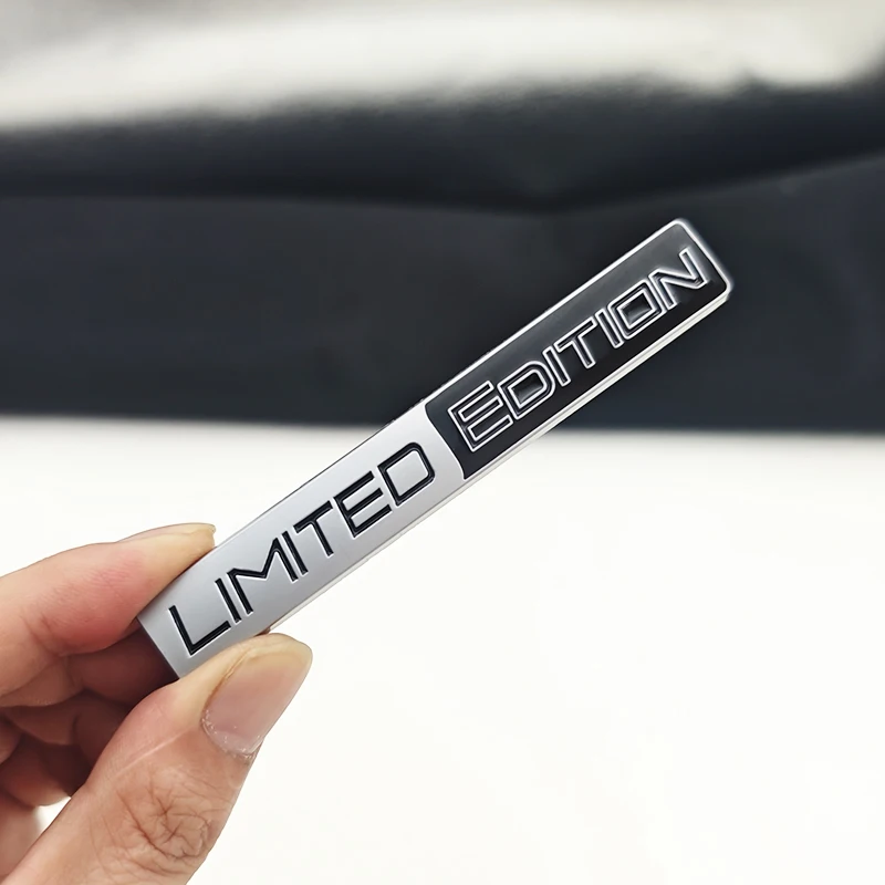 ثلاثية الأبعاد شعار معدني طبعة محدودة شعار سيارة الجبهة شواء Bdage الخلفي الجذع الحاجز ملصق السيارات سباق الدراجات النارية ملصق مائي الملحقات #3