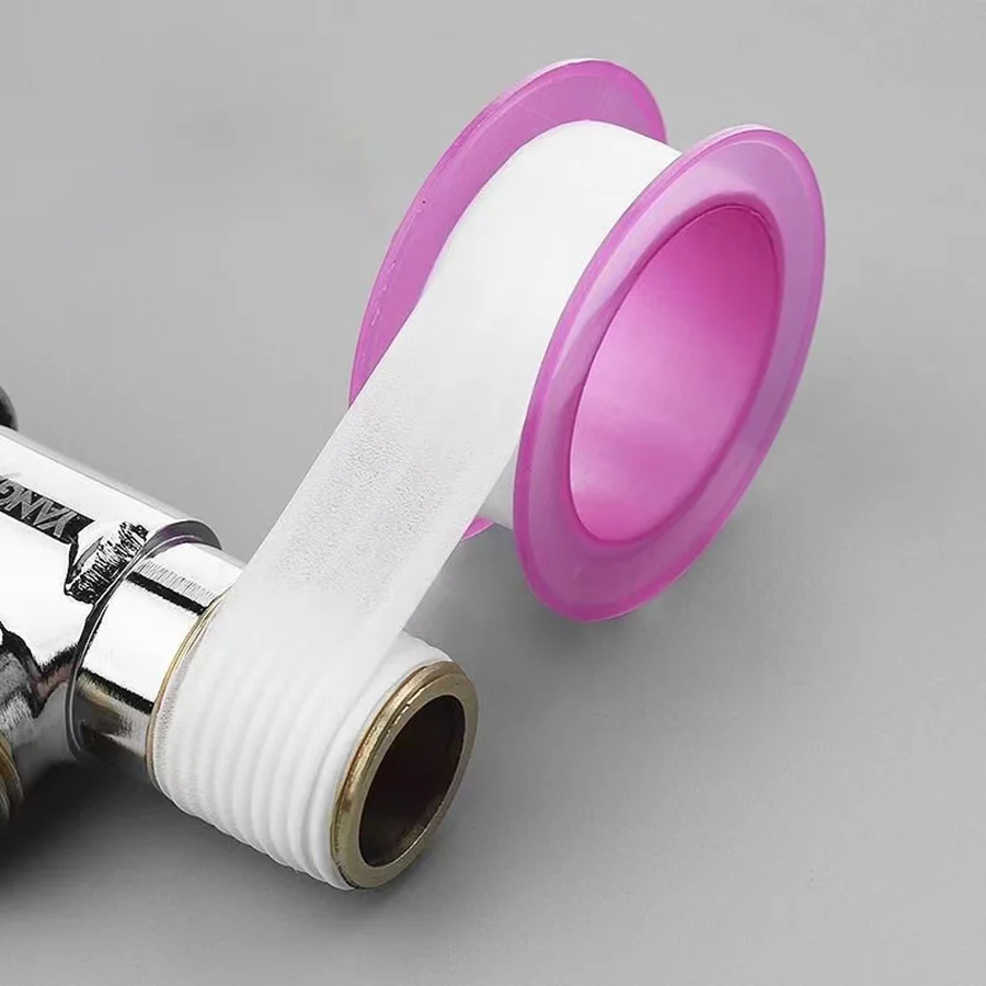5PCS 5m Wide Thick PTFE Tape for Firefighting Engineering Gas Plumbing Sealing Engineering Tape