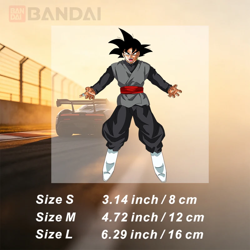 Car Stickers Anime Character Dynamic Vinyl Decal Waterproof Die Cut for Car Window Laptop Decoration Auto Decor