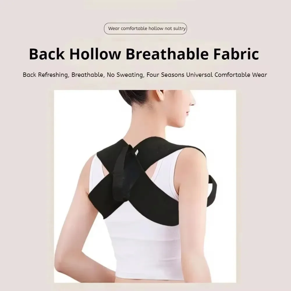 Adjustable Adult Corrective Belt Back Shoulder Open Shoulder Posture Corrector Belt Invisibility Anti-camel