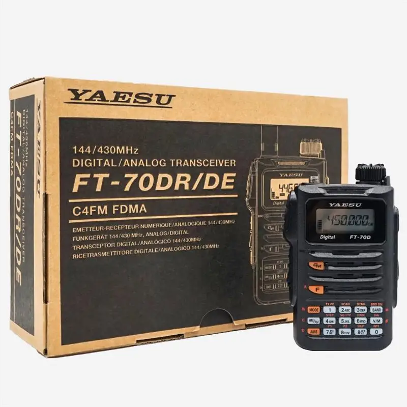 Yaesu FT-70DR 70D C4FM/FM dual frequency digital handheld walkie-talkie