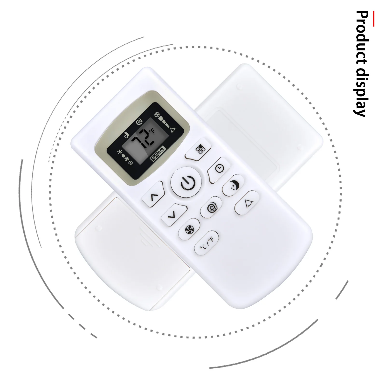 New AC Remote Control for Black+Decker Portable Air Conditioner BPACT12WT BPACT14HWT BPACT14WT BPACT08WT BPACT10WT BPACT12HWT
