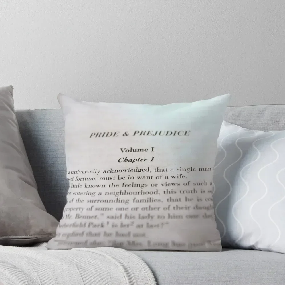 

Pride & Prejudice Throw Pillow Christmas Pillow Cases Custom Cushion Cushion Covers For Living Room pillow