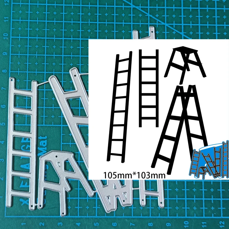 ladder metal cutting dies cut die mold Scrapbooking paper craft knife mould blade punch Template Embossing stencils