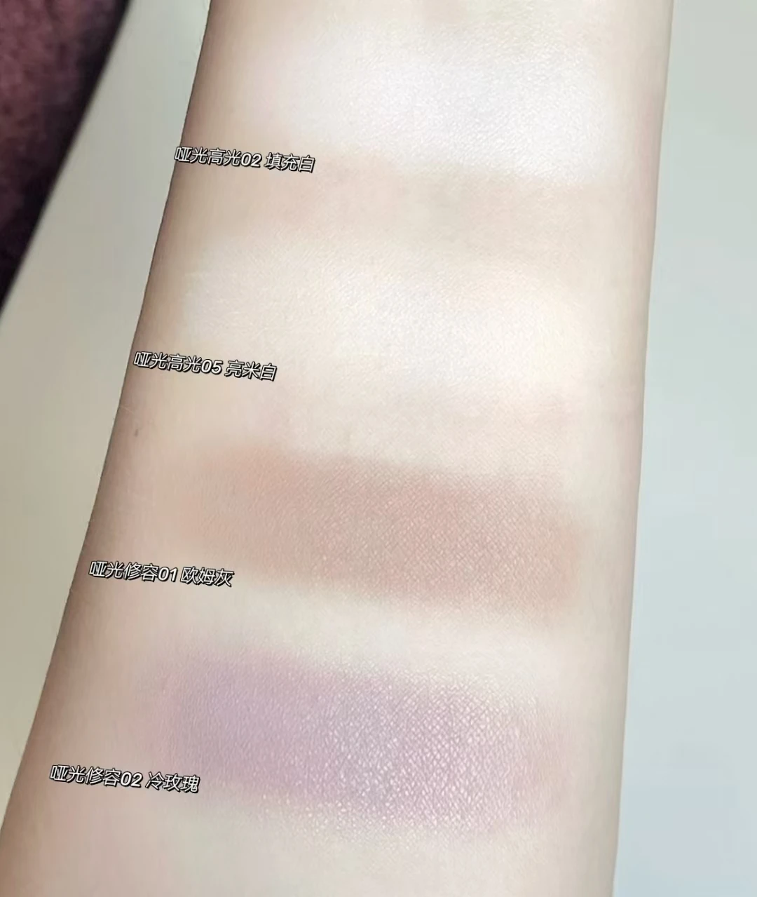 LEEMEMBER Contorno Evidenziatore in polvere Polvere fine opaca Controllo dell'olio a lunga durata Bronzer viso naturale Illumina il trucco