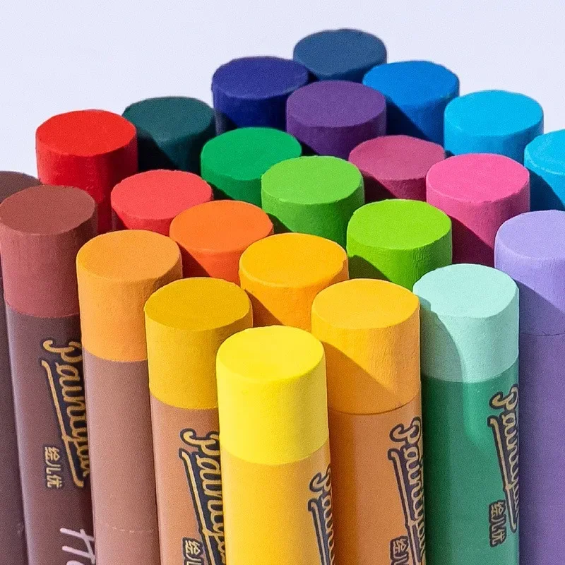 

12Pcs Super Soft Heavy Color Oil Painting Stick Professional Level Drawing Crayon Washable Chalk Soft Pastel Painting Kit Art