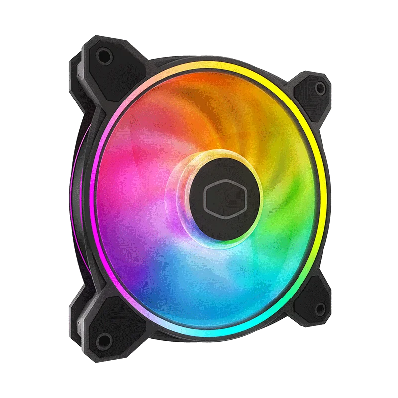 Cooler Master MF120 HALO Second Generation Case Fan 120mm 5V 3PIN ARGB Quiet Computer Cooling Fan