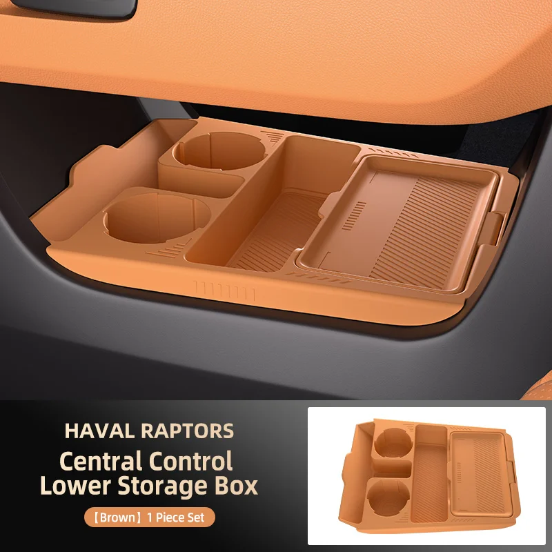 

Горячая распродажа: Органайзер для очков и нижний отсек для хранения в центральной консоли Haval Raptor 2024 года – аксессуары для модификации интерьера автомобиля