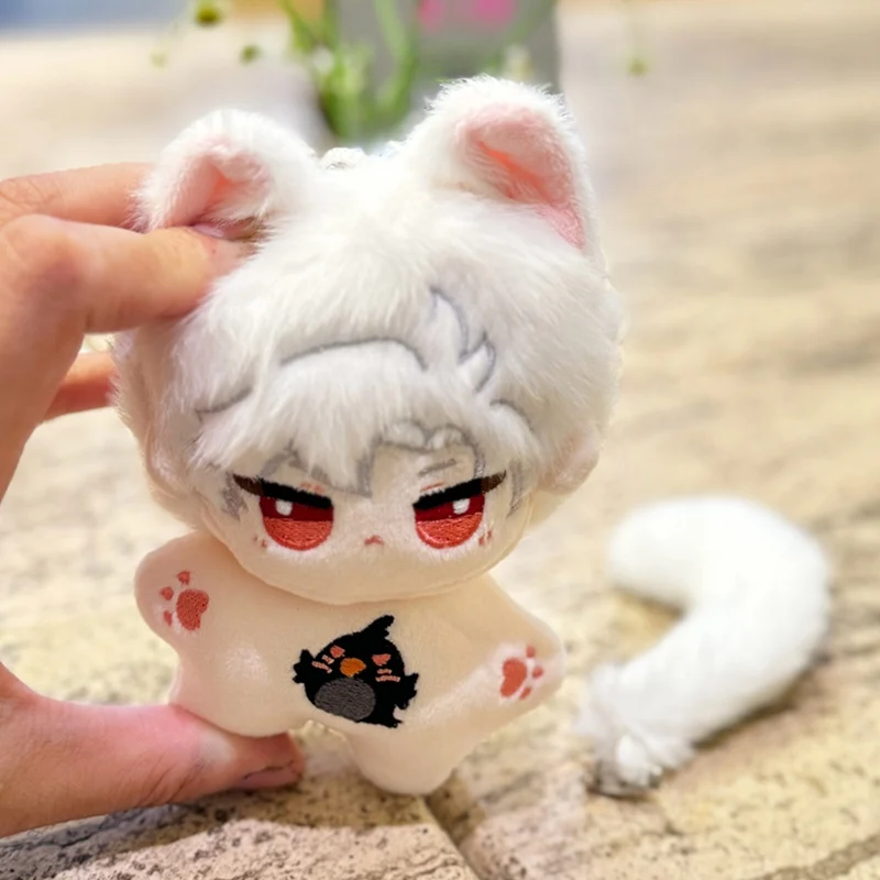 ตุ๊กตาปลาดาวน่ารักขนาด 10 ซม. สไตล์ Love and Deepspace Sylus Idol ตุ๊กตาผ้าฝ้ายอนิเมะ ตุ๊กตาปลาดาว ของสะสมสไตล์ปีศาจ ของขวัญ