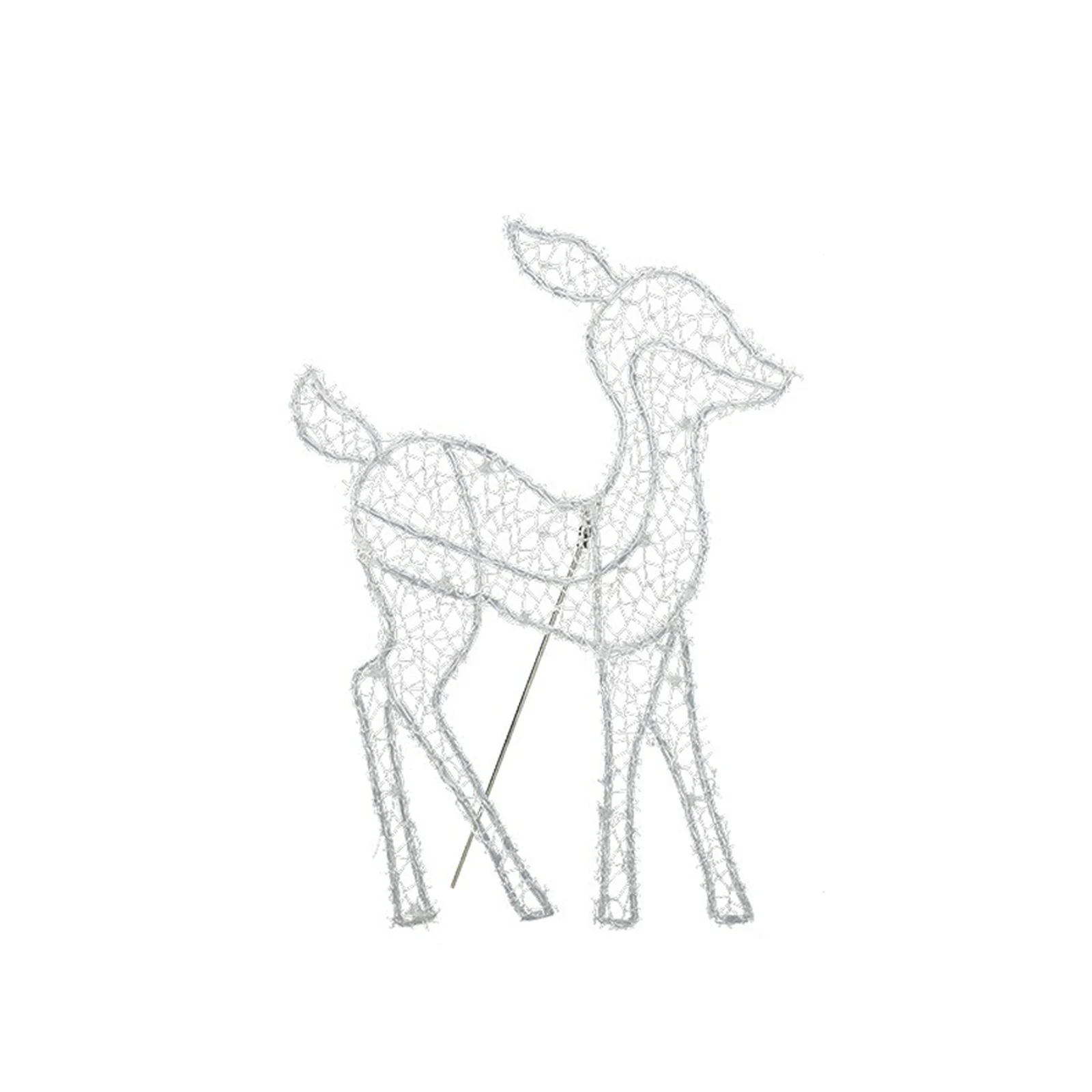Art Elk Deer Christmas Decoration Lighted Deer Decor Interesting Disassemble Lighted Deer Craft for Program Decoration