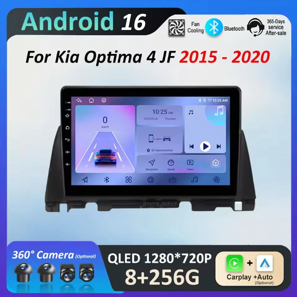

Видеоплеер для Kia Optima 4 JF 2015-2020, Android 16, Bluetooth, интеллектуальный сенсорный экран, DSP, стерео, автомагнитола