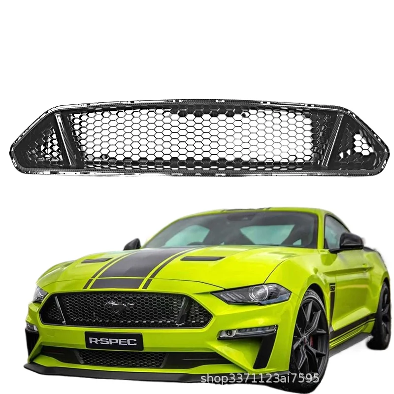 

18-20 New Mustang Modified GT Medium Net Carbon Fiber Pattern Modified Upper and Lower Net Mustang Medium Net