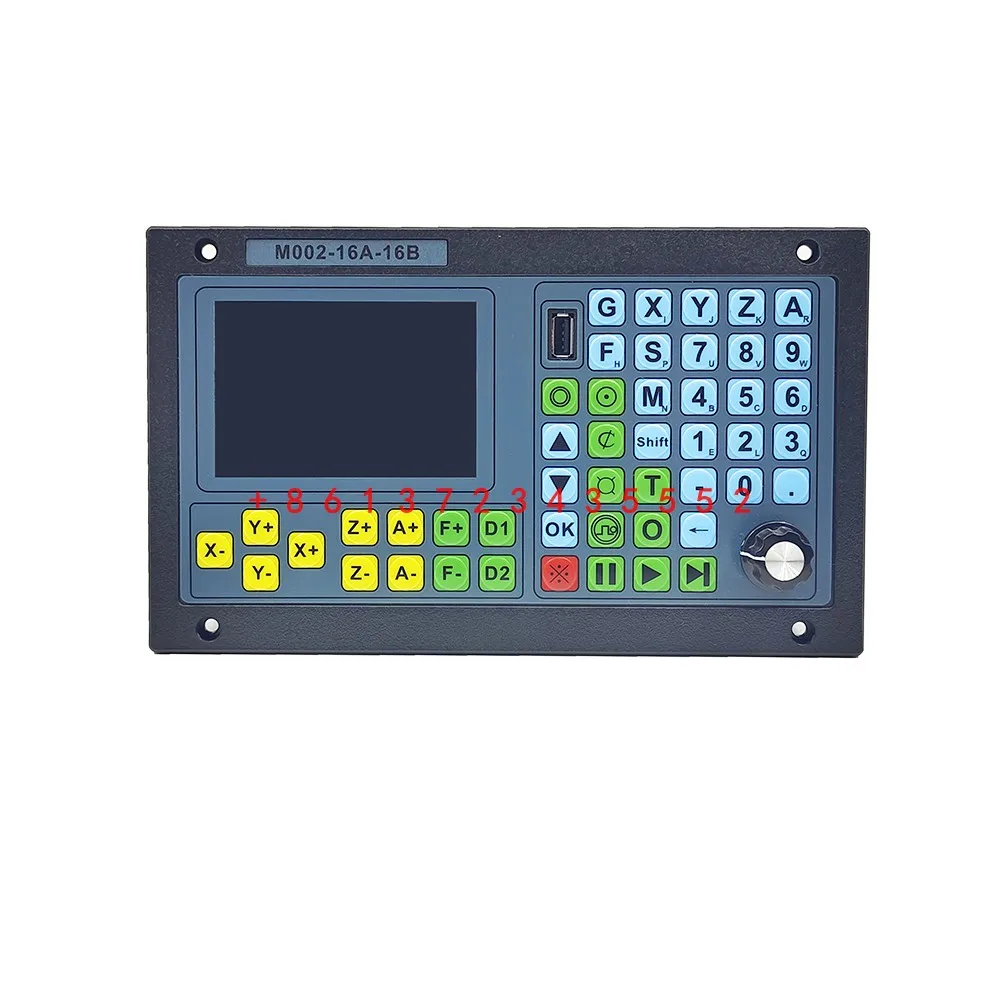 New upgrade CNC SMC4 Controller M002-16A-16B Offline 50KHZ 4Axis Linkage Breakout Board Carving Engraving Machine Control System