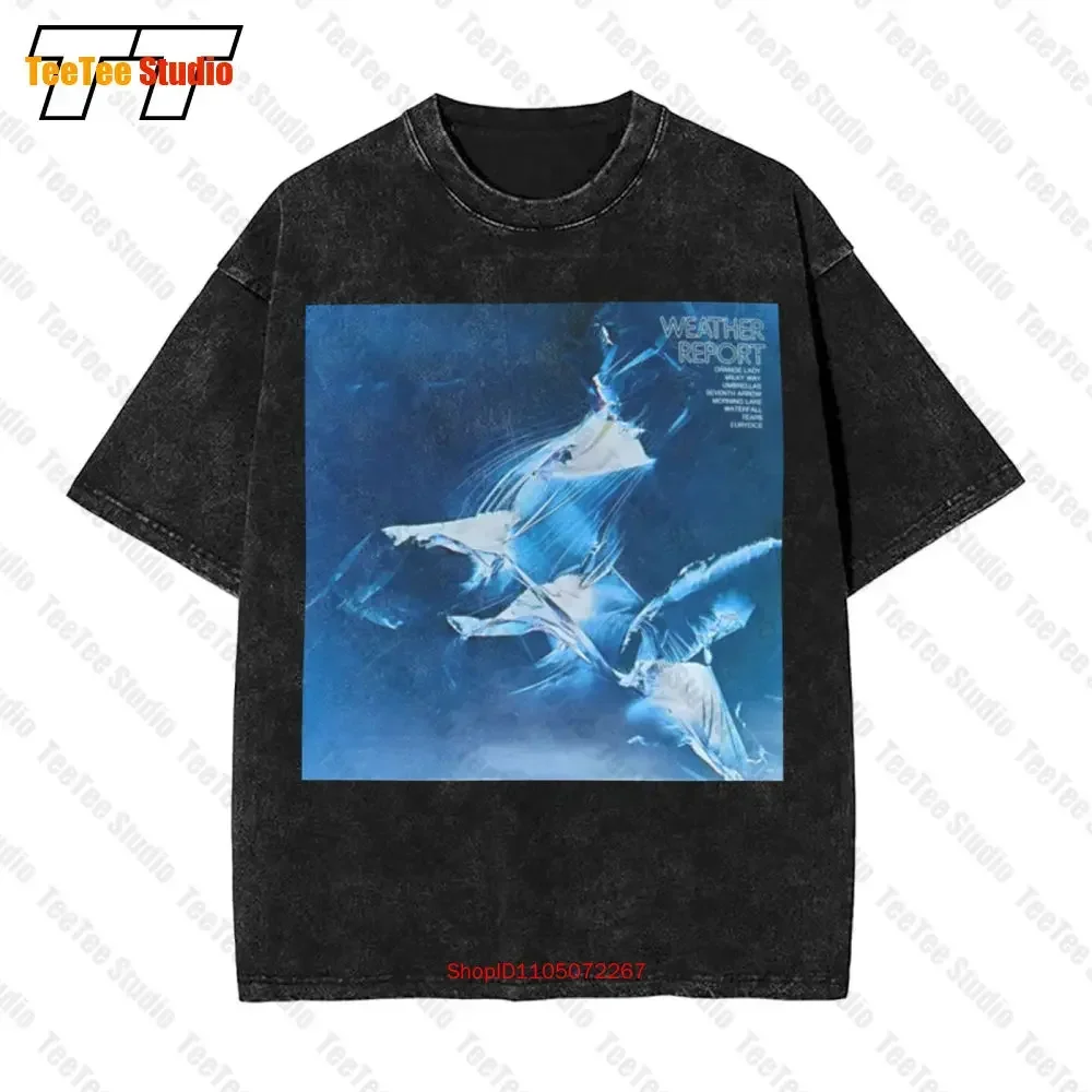 Weather Report Vintage Oversized T-Shirt Jazz Rock Band Music Retro 143Z
