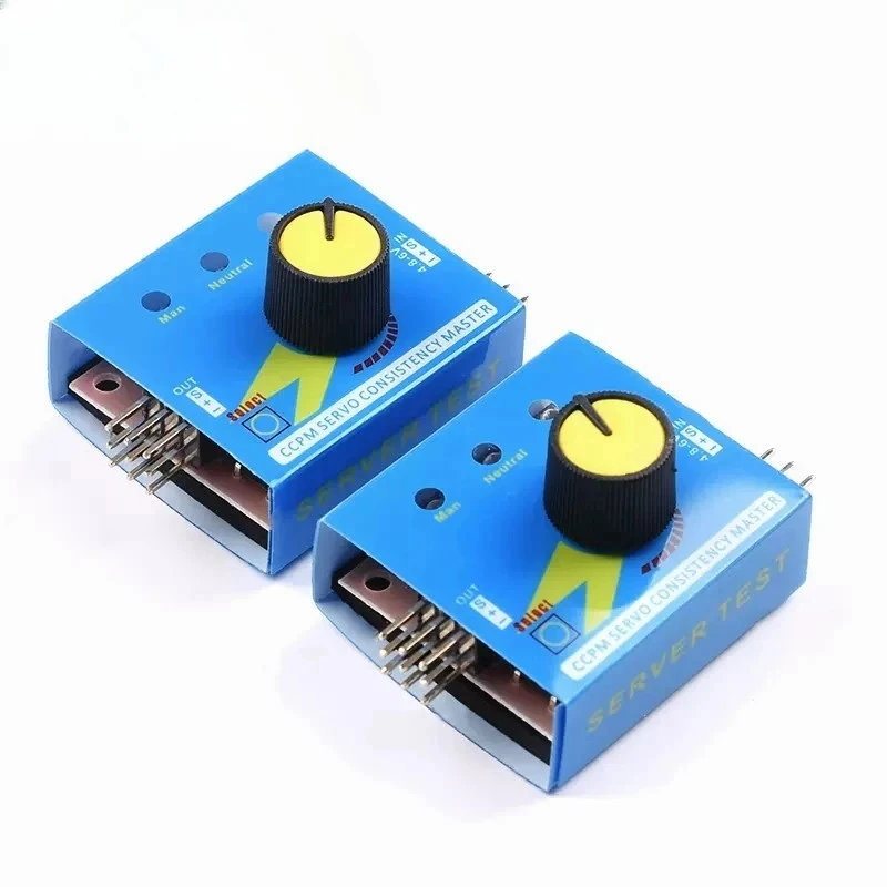 10pcs Multi Servo Tester 3CH ECS Consistency Speed Controler Power Channels CCPM Meter For Rc Drone Car Boat Airplane Models