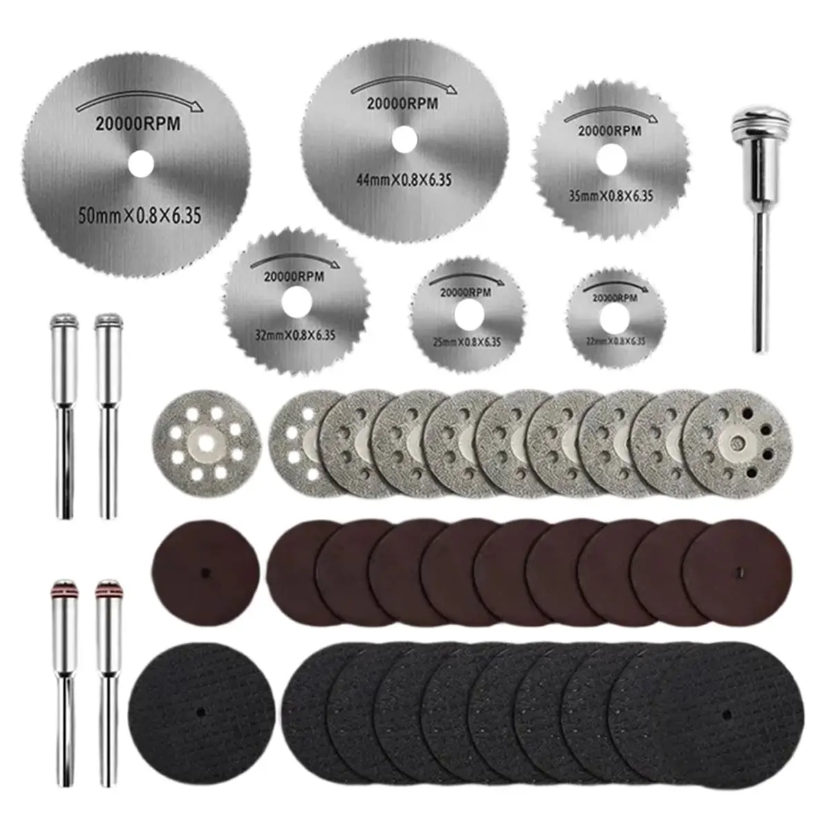 Multi-use Gear Cutting Discs Grinding Disc Circular Saw Blade Woodworking Metal Mini Drill Bit Rotary Power Connecting Rod Tool view 3