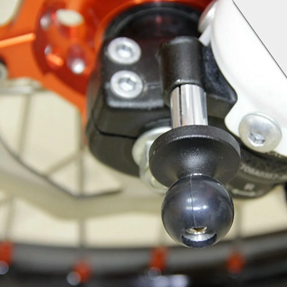 Motorcycle Aluminum Mount Fork Stem Base Set Ball Head Trim For RAM Mount Kit Mobile Phone Camera Holder Accessories Parts
