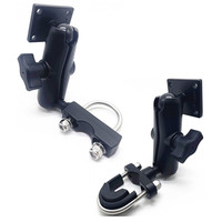 with Standard AMPS Hole Pattern Aluminum Alloy Motorcycle Handlebar Mount for Garmin Zumo,TomTom Rider GPS Navigator