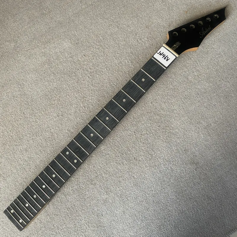 jN468 Origianl And Genuine Aitist 6 Strings ST Electric Guitar Neck 24 Frets Black Headstock Replace&DIY Parts