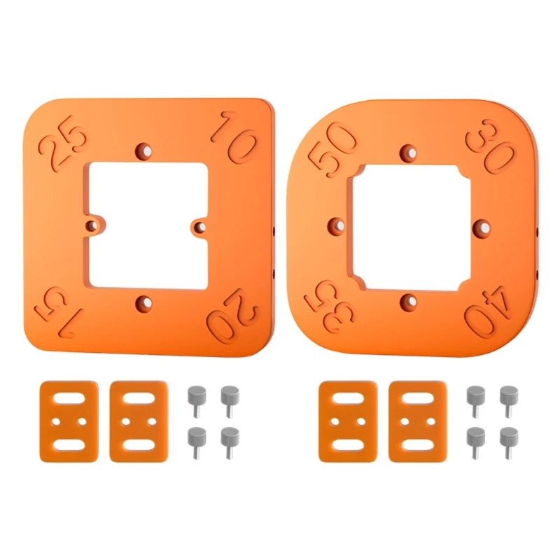 Auxiliary Tool Router Template Corner Radius Routing Template Positioning Tool