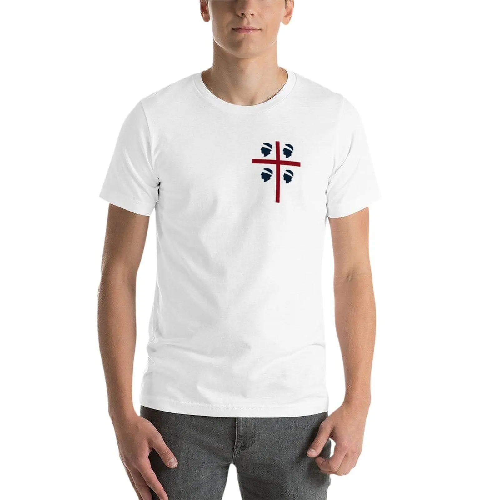 New Cagliari Sardegna 4 mori T-Shirt T-shirt for a boy boys white t shirts funny t shirts mens clothing