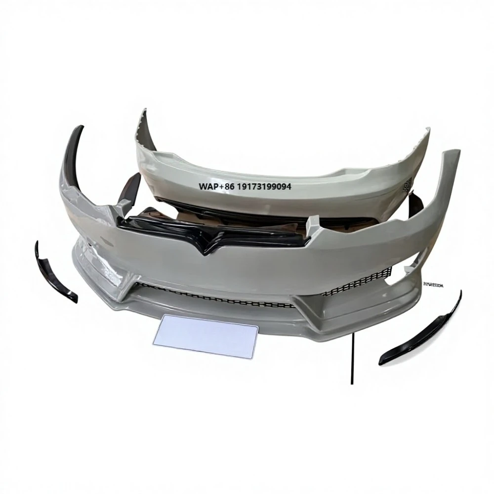 

2012-2016 High Quality Body Kit for Model S PD Style Front Bumper Rear Bumper Diffuser Spoiler New Condition