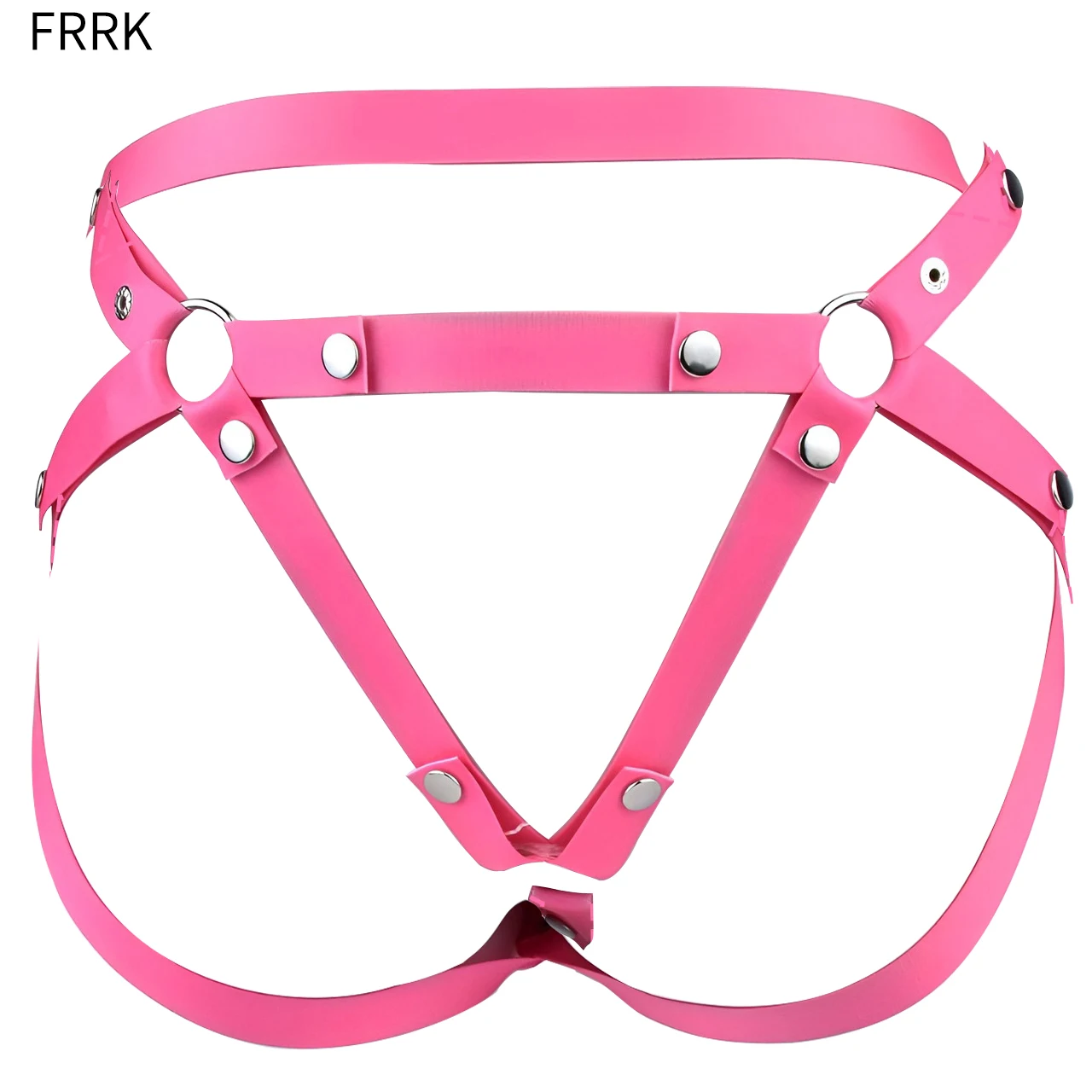 FRRK New Adjustable Wearable Elastic Chastity Cage Belt Lock Cock Accessories Device Bodage SM Sex Toys For Men Gay Adult Games