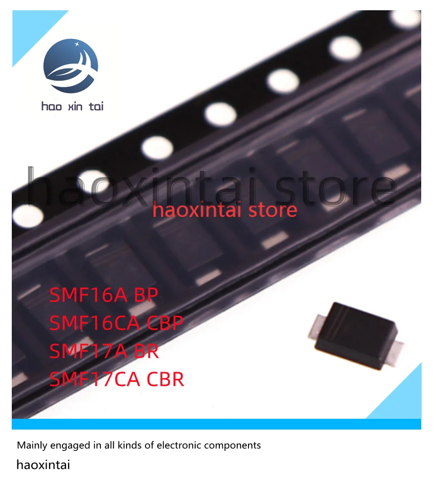 Diode de suppression transitoire SOD-123FL, 20 pièces, SMF16A BP SMF16CA CBP 16V SMF17A BR SMF17CA CBR 17V SMD TVS