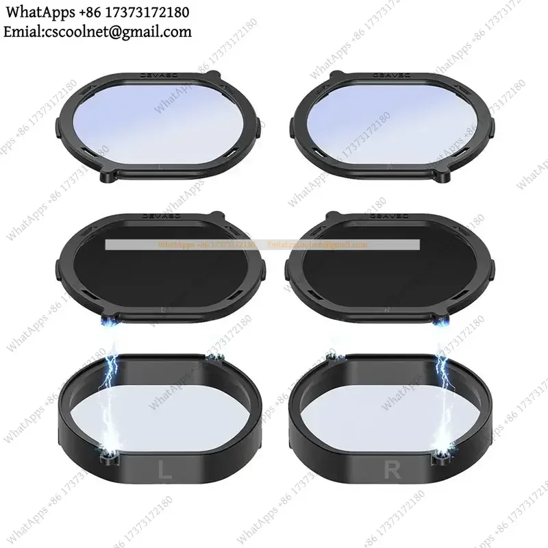 VR Prescription Lenses Myopia Anti Blue Glasses Quick Disassemble Frame For PS VR2