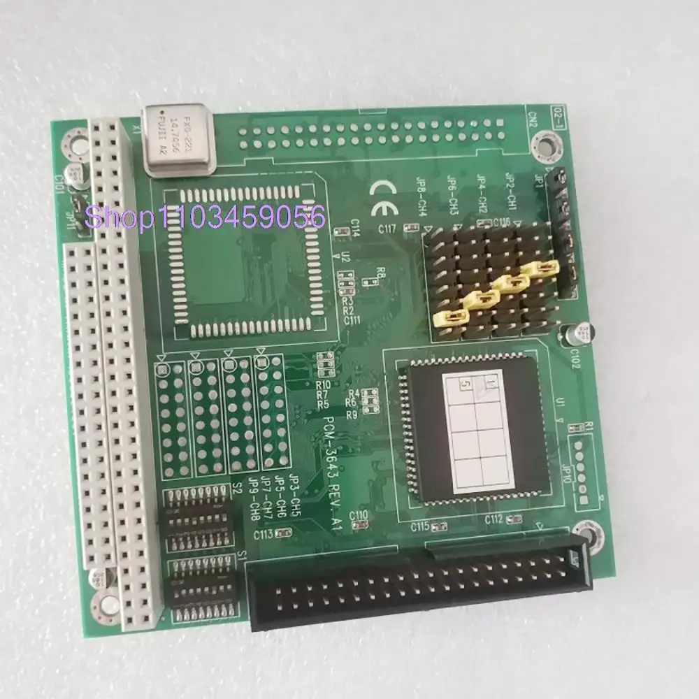 4-Port RS232 PC104 For Advantech Serial Port Card Expansion Card Communication Module PCM-3643 REV A1