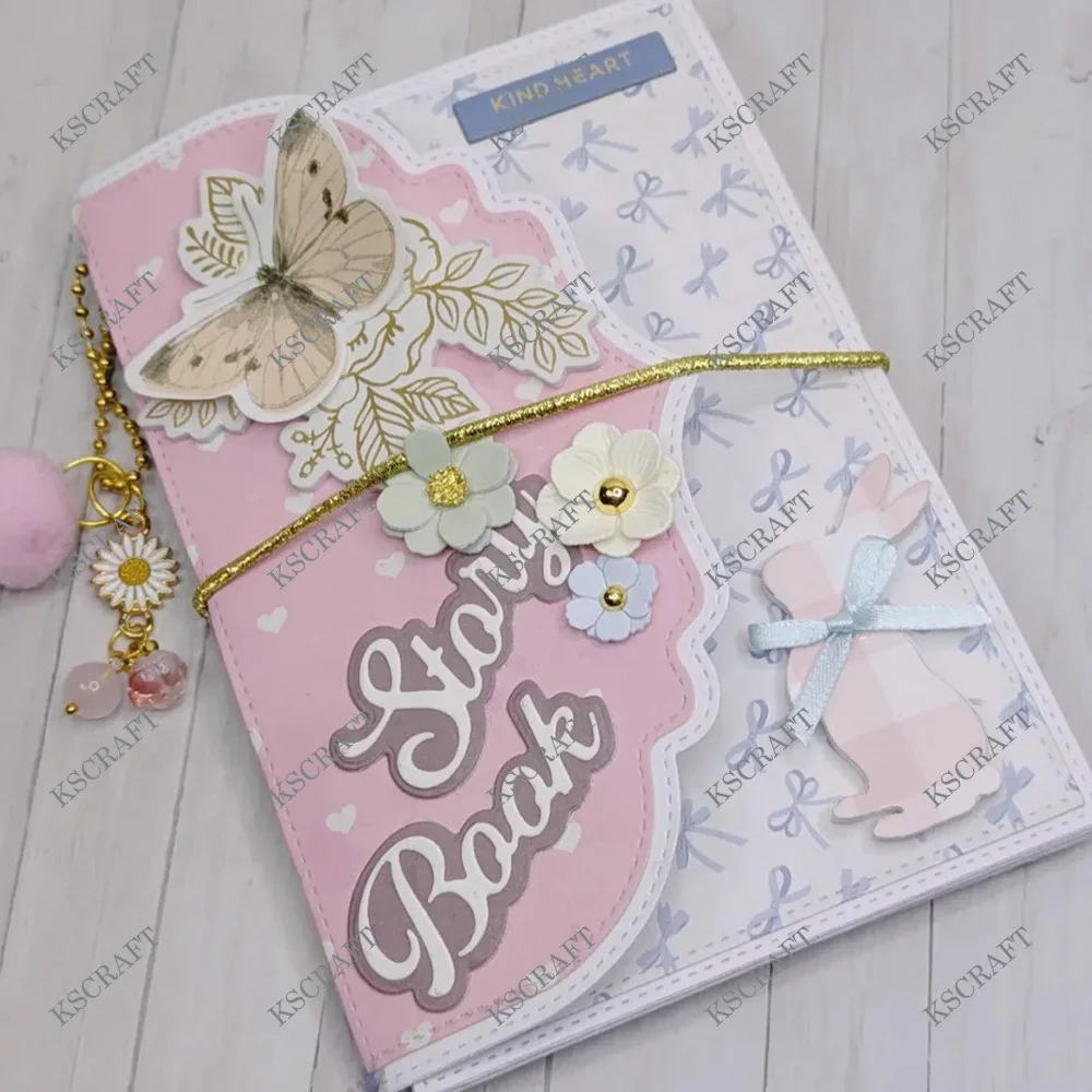 KSCRAFT 4 by 6inch Folio Maker Cutting Dies Stencils for DIY Scrapbooking Decorative Embossing DIY Paper Cards