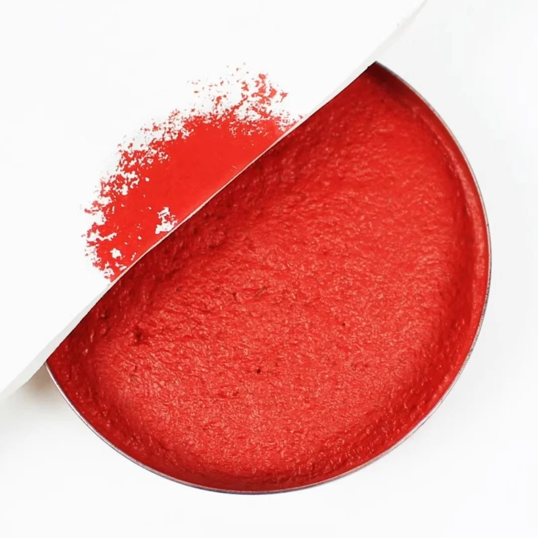 منصات الحبر الأحمر لختم ختم الحبر لصق بصمة Stamps الوسادة المحمولة الحبر الطين مختمة ل بصمة اللوحة بطاقة ختم الحرفية