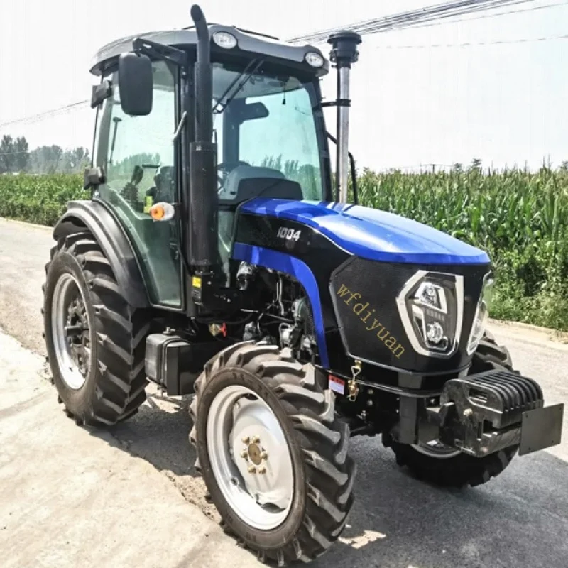 New product：DIYUAN agriculture tractor small 100 hp farm tractor