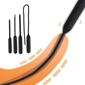 10 주파수 요도 진동기 카테터 음경 남성용 요도 플러그 음경 삽입 요도 사운드 팽창기 진동 성 장난감 10 최고의 판매 진동 실리콘 요도 사운드 -8