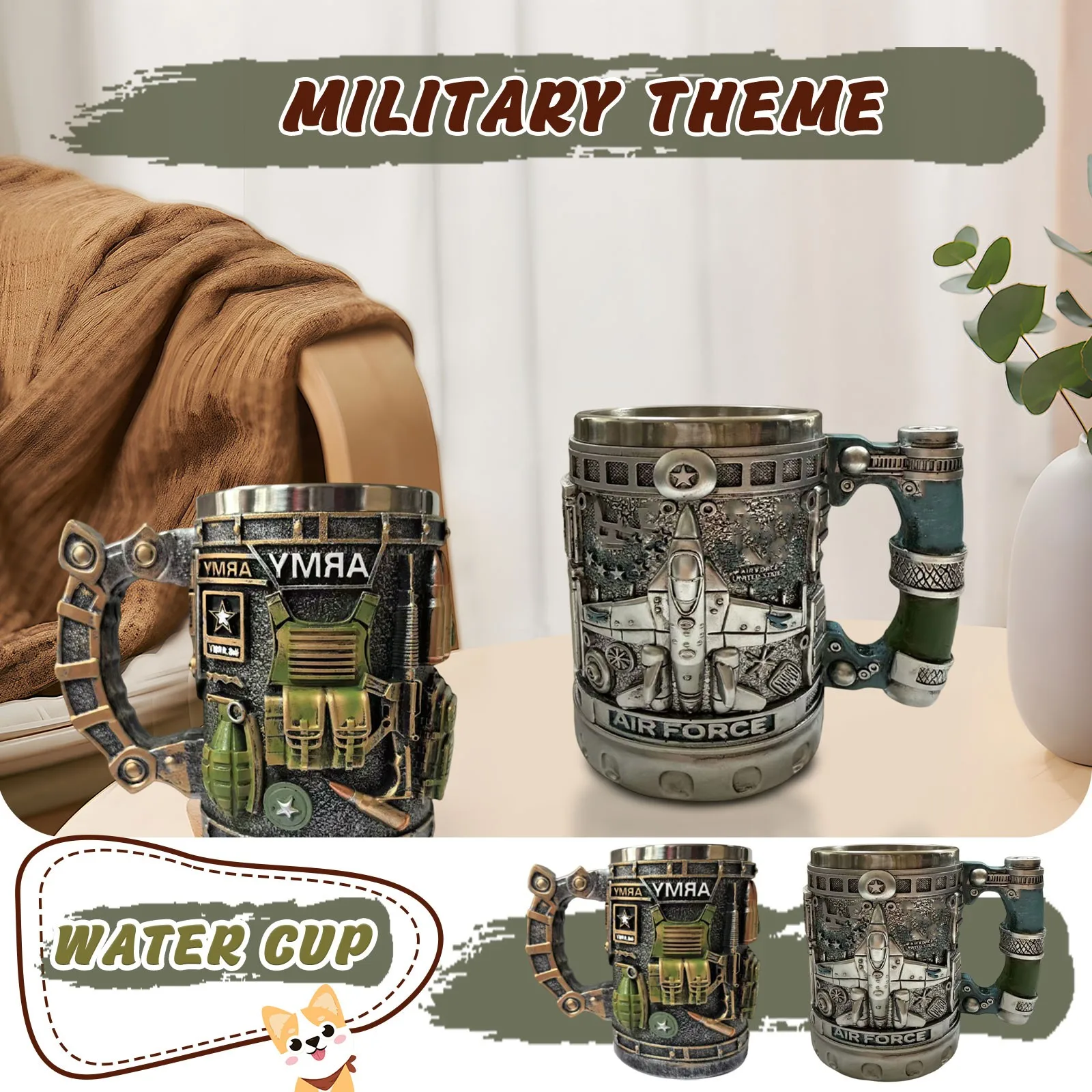 

Veterans Tribute Glass With Gold Decorative Design Patriotic Decorating Whisky Cup For Military And Boy Birthday Gift