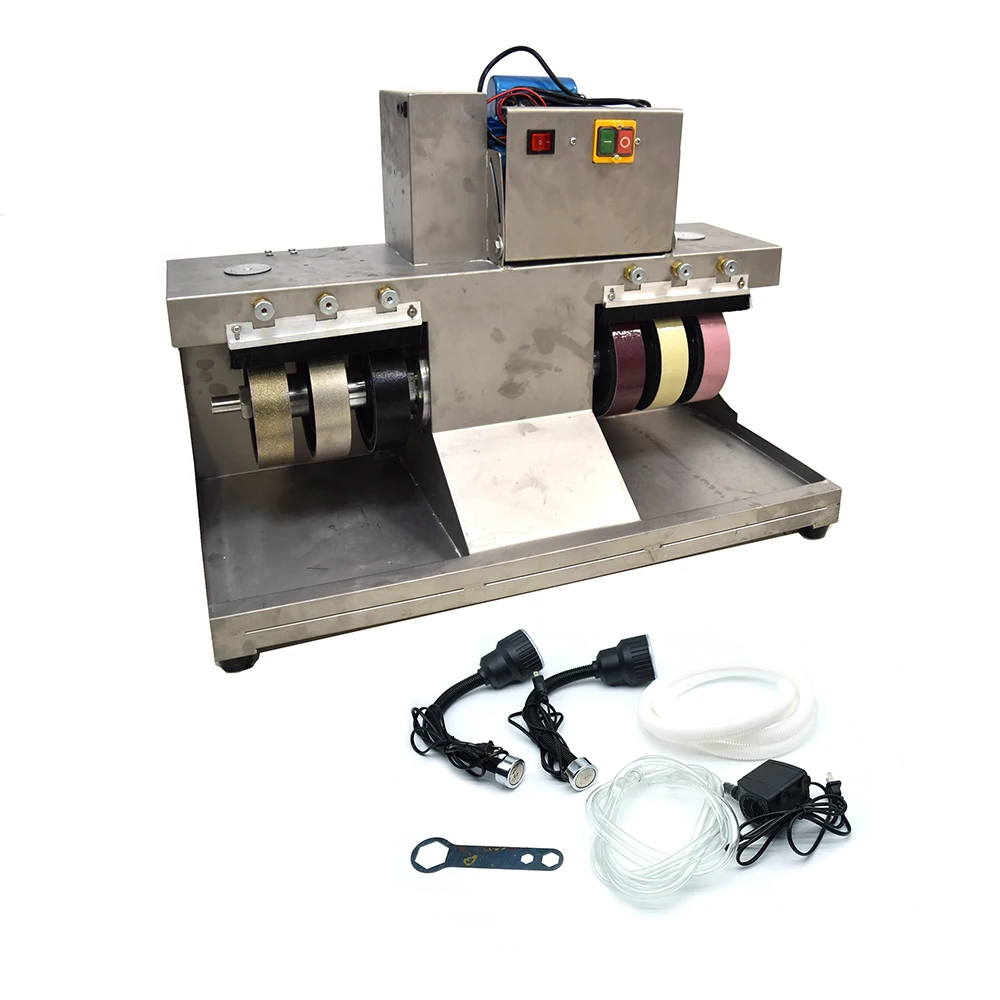 

Lapidary Making Machine Diamond Grinding Wheel Gemstone Polishing Cabbing Machine