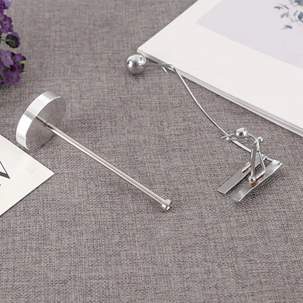 Ferris Wheel Perpetual Motion Apparatus Creative Rotating Simple Newton Pendulum Ball Physical Magnetic Balance Wobbler Gifts