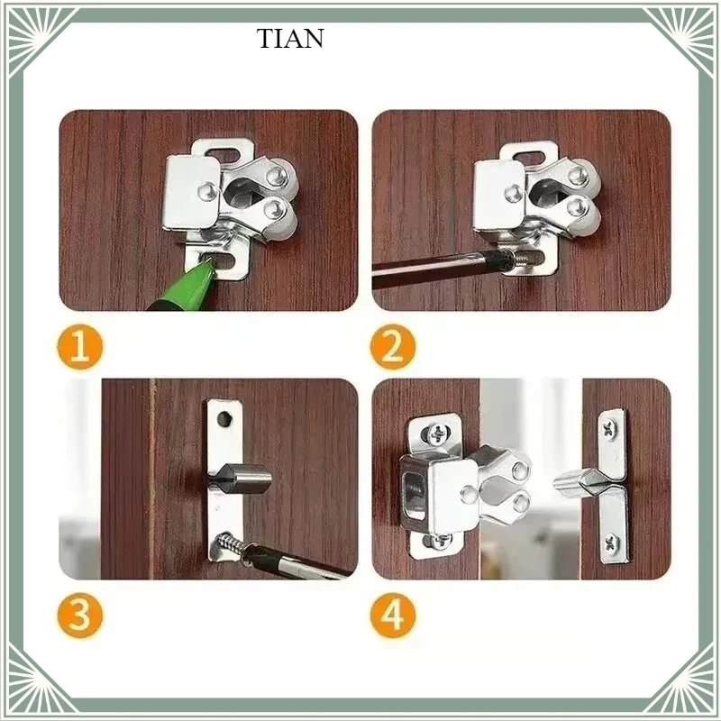 Strong Suction 1-10PCS Magnet Cabinet Catches Door Stop Closer Stoppers Damper Buffer For Wardrobe Hardware Furniture Fittings A