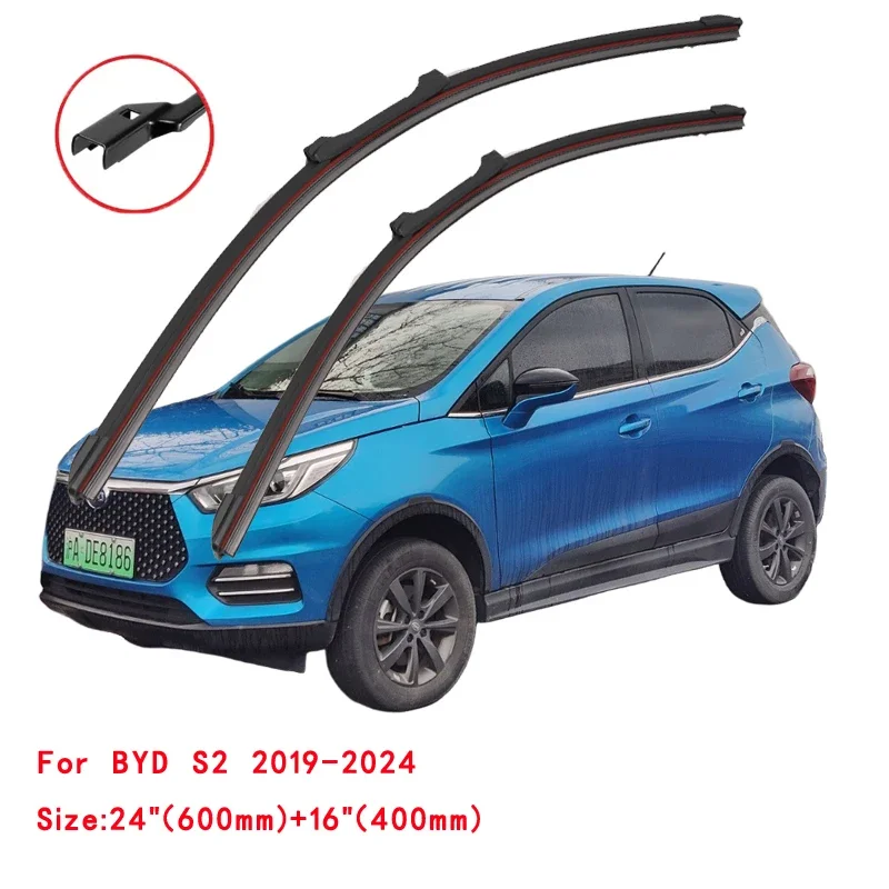 

For BYD S2 S6 S7 2011-2024 Car Windshield Wiper Blade Front Windscreen Brushes Washer Accessories Cleaning Replacement Parts